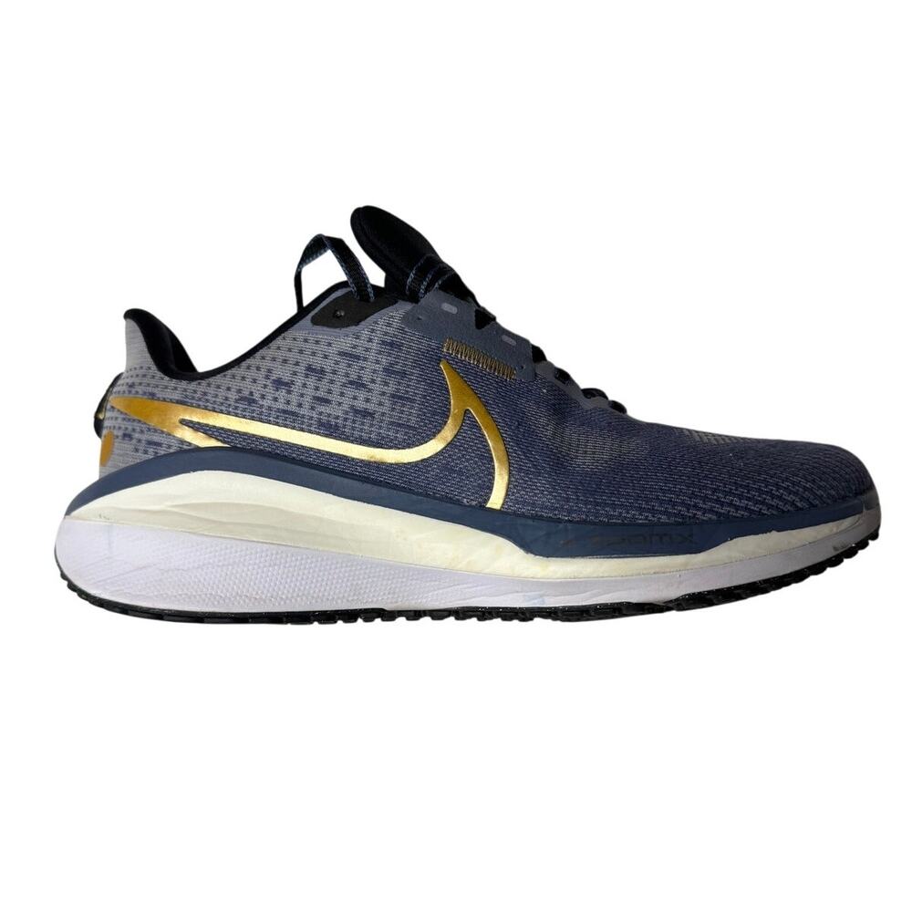 Nike Vomero 17 Blue Gold Running Sneakers Women’s Size 8 - Picture 6 of 14